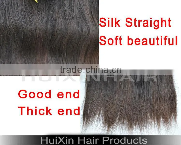 Current hot sale 100% virgin brazilian straight hair bulk from China