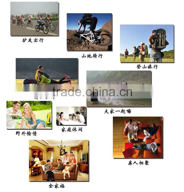 2015 new outdoor sport wireless bluetooth speaker with waterproof function and TF