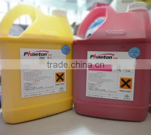 4L rich color glossy flora solvent ink for spectra polaris 512 15pl head solvent printer