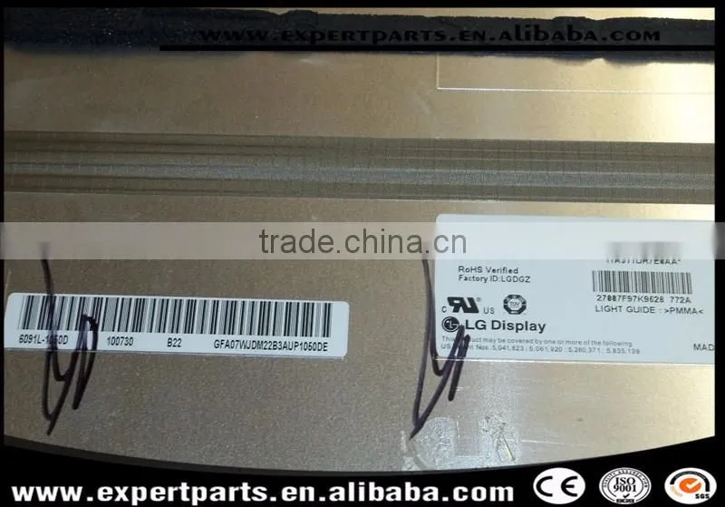 Original tested working lcd led screen panel display LM270WQ1 (SD) (C2) for iMac 27" A1312 2010