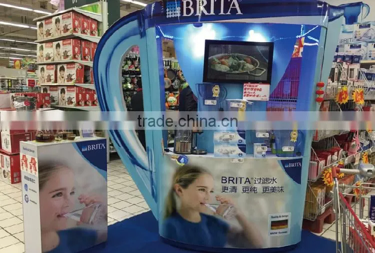 Corrugated POP plastic display/ Piont of purchasing display stand