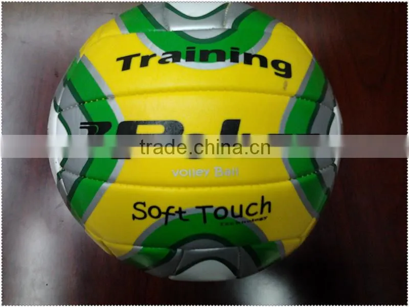 2014 new design Soft touch pu volley ball