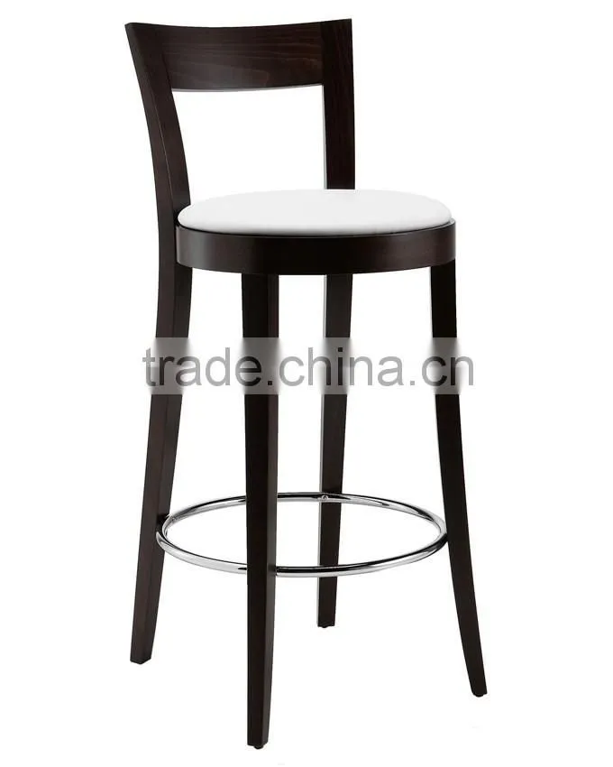 Wholesale chinese modern solid wood bar stool bar chair