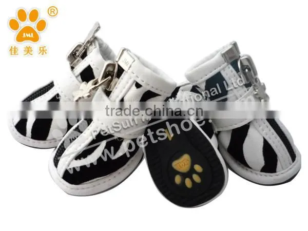 JML hot sale PU leather pet accessories dog fashion shoes wholesale in china