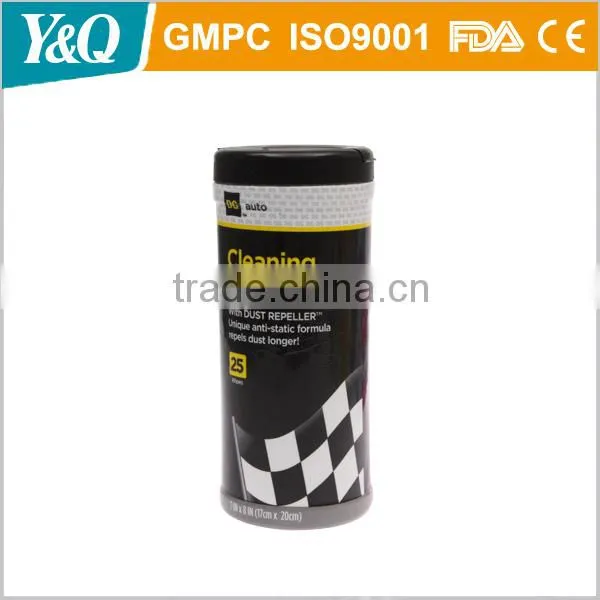 New Design Wet Cleaning Car Biodegradable lens wipes