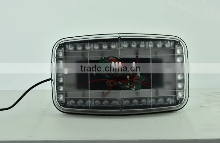 LED Car Auto Emergency Warning Strobe Light Mini Bar with Megnatic Base