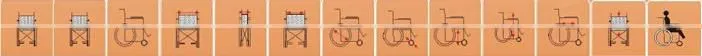 Rehabilitation Therapy Suppliy TOPMEDI high quality health equipment hot sales manual foldable bariatric wheelchair for disabled