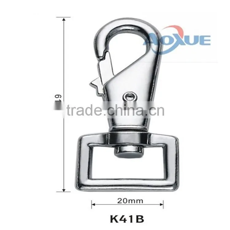 Hook Type and zinc alloy Material Shrimp snap hook