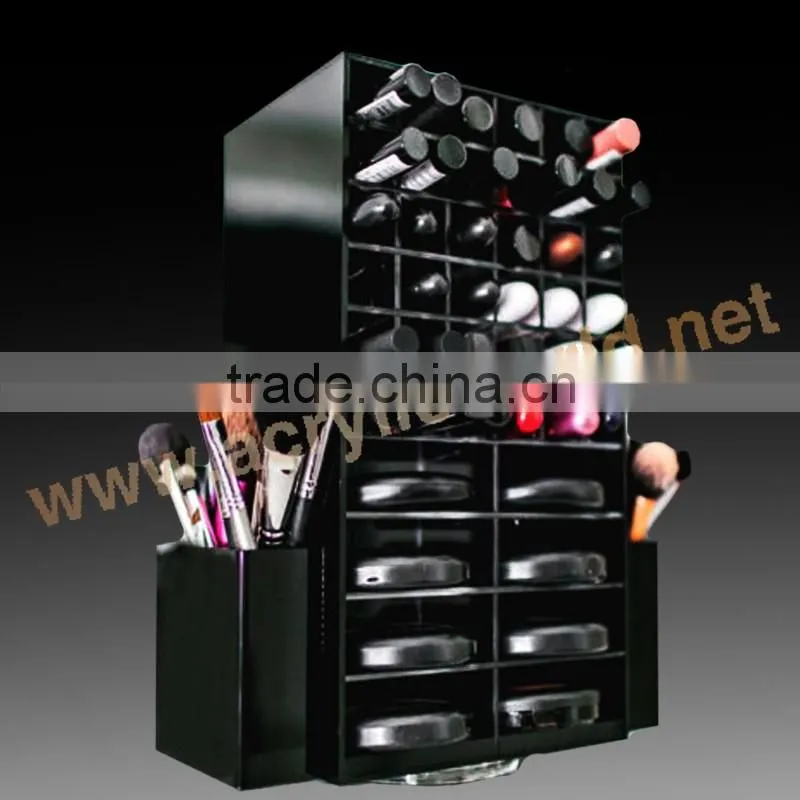 acrylic cosmetic makeup organizer lipstick holder