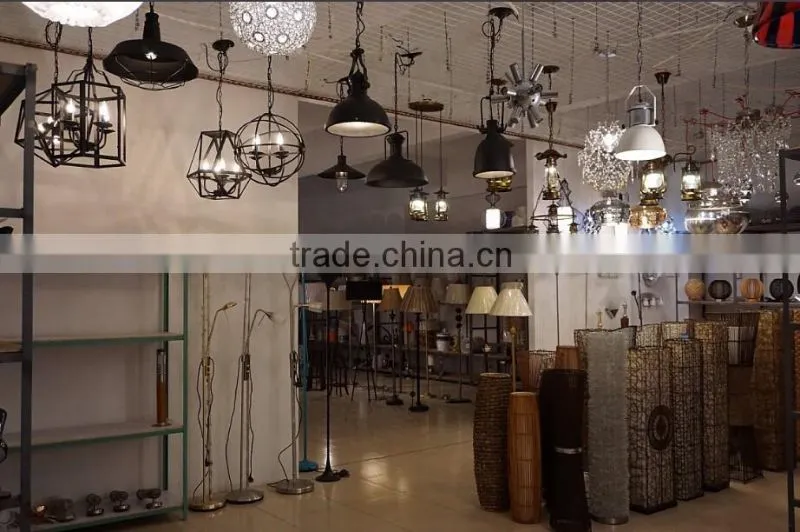 Chrome Metal Chandelier Frames Clear Crystal Beads Modern Pendant Lamp / Light