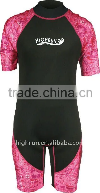 (Hot Selling)Children's Neoprene Shorty Surfing Suit, Diving Suit.Surfing Dry Suit,Wetsuit
