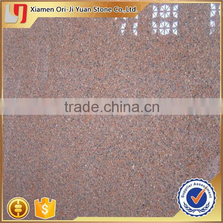 2016 useful indian multicolor red granite slab