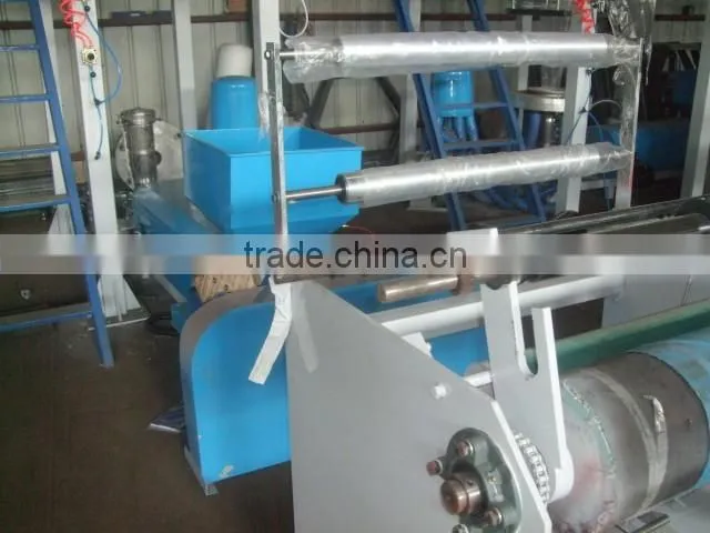 High Speed LDPE HDPE biodegradable film blowing extrusion machine