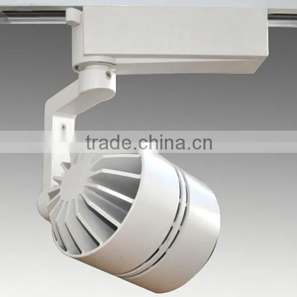 30W black LED COB spotlights for mall