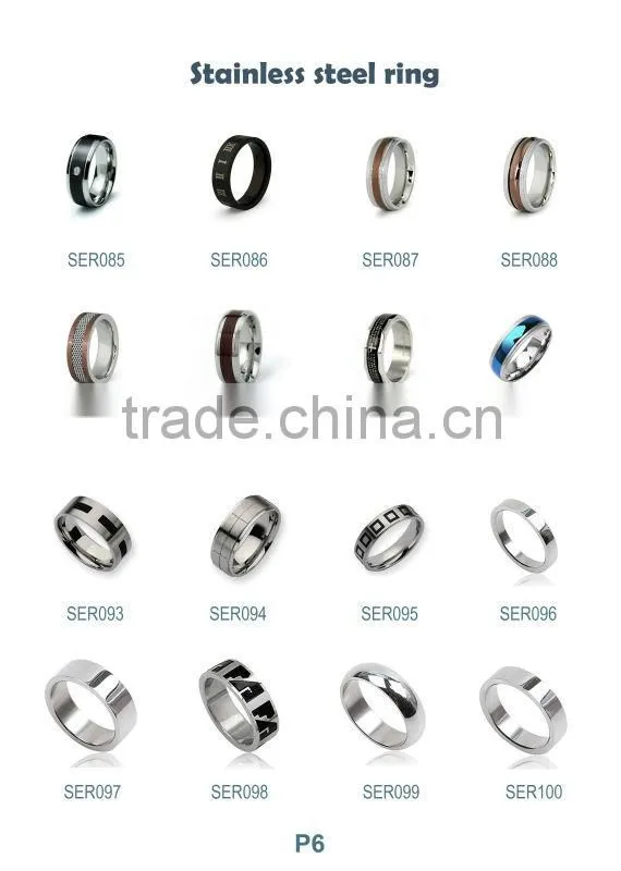 Hot Sale Fashion Stainless Steel mens thumb rings