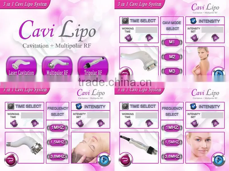 home use ultrasonic liposuction cavitation machine for sale