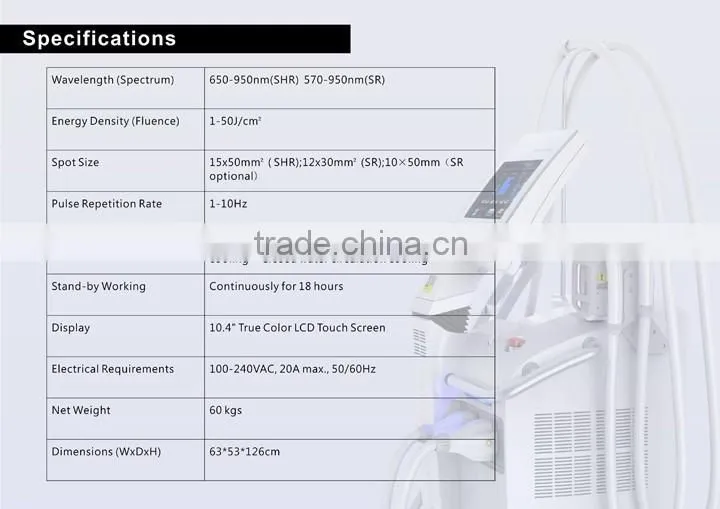 painless hair removal elight RFipl laser hair removal machine for sale--DORA-I new year promotion