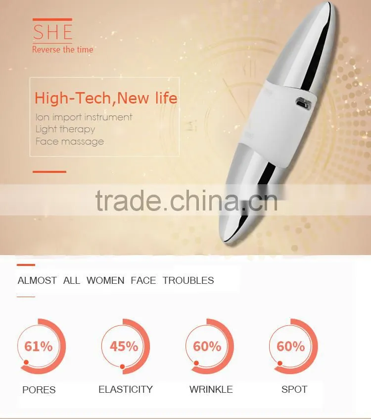 Anti age machine ion import machine for skin care