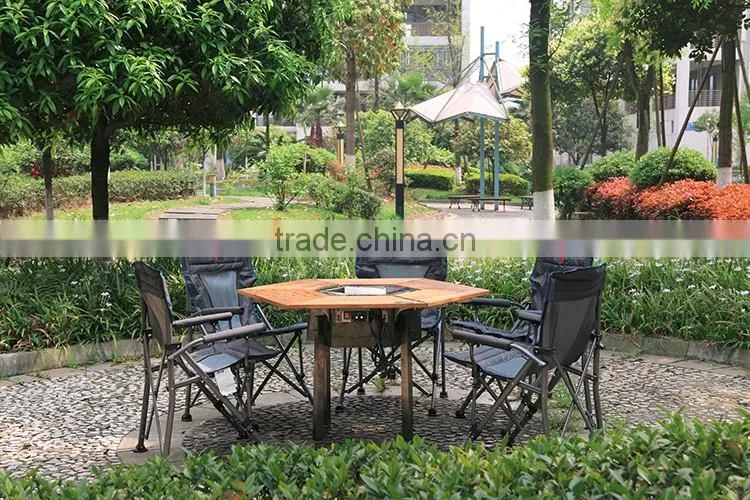 high quality china manufacturer AR-20161036 Easy assembled and clearn grill table