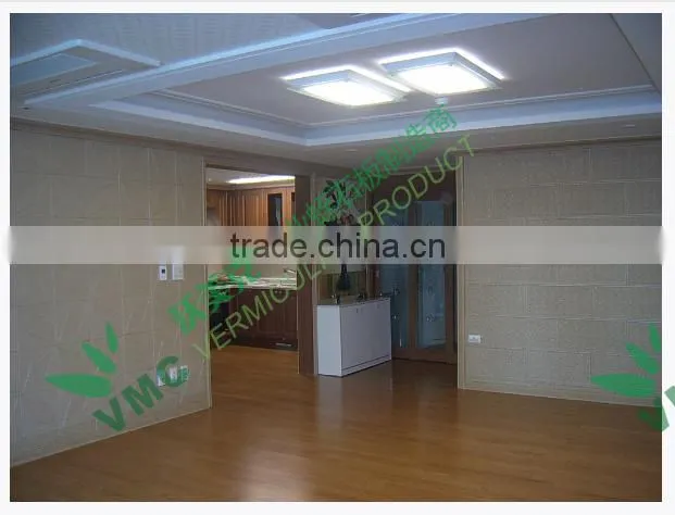 Lightweight Fireproof Material Vermiculite Board/Panel for Construction