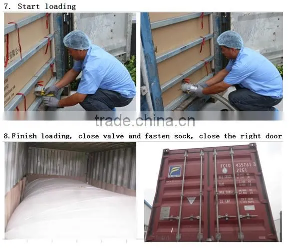 best price and food grade LET container flexibag