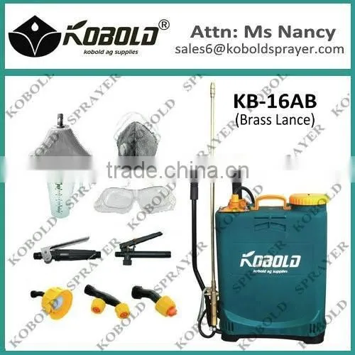 (KB-16AB) 16L double pump hand operated compression sprayer