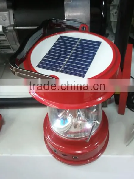 2014 new portable solar led light, 3W solar lamp, small portable led light