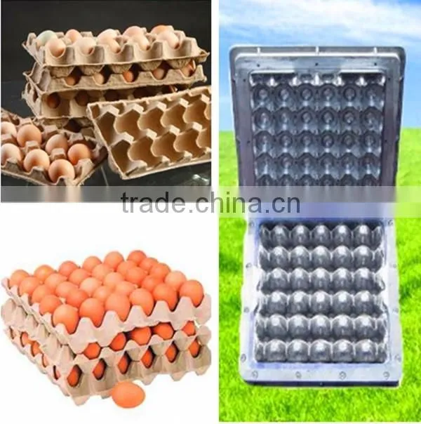 High Quality Egg Tray Paper Pulp Molding Machine/Pulp Recycled Egg Tray Making Machine