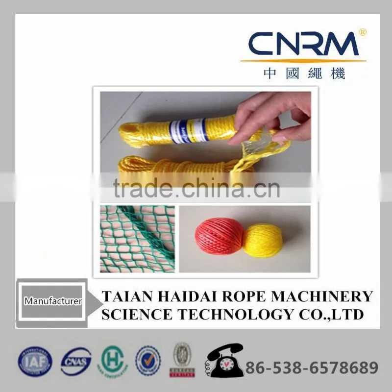 Plastic Extruders PP PE PET Monofilament Fiber Making Machine From Chinese Factory