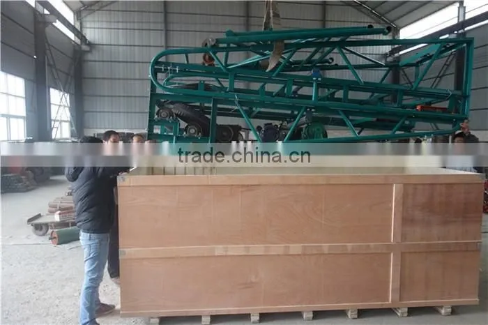 High efficiency fertilizer grain hopper belt conveyor price