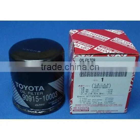 Auto Engine Parts for Toyota Oil Filter for Corolla 2ZZFE 90915-TA001