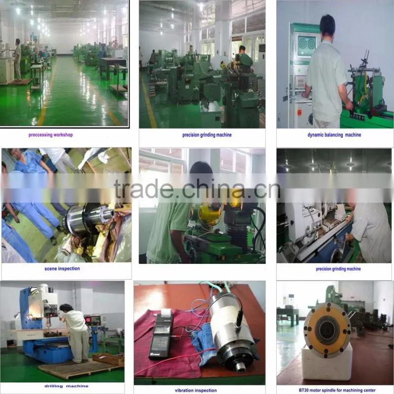 ER25 15000RPM 3.6KW 380V Engraving Spindle Motor