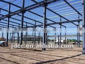Economic and easy to install prefabricated steel warehouse