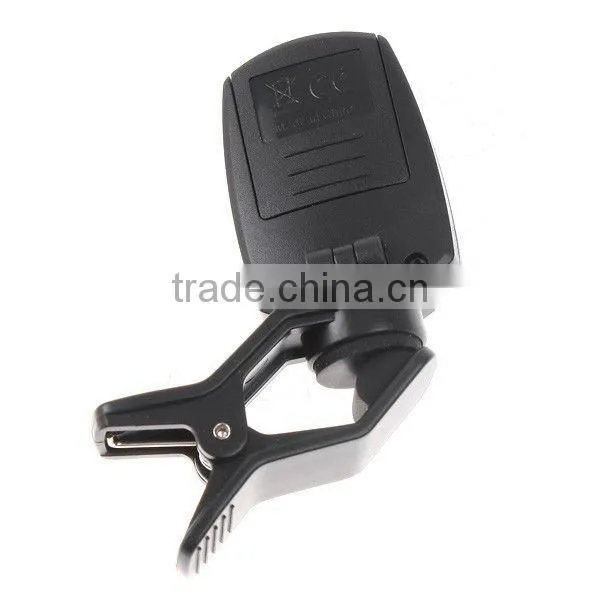 LCD Clip-on Guitar Tuner Electronic Digital Chromatic Bass Violin Ukulele