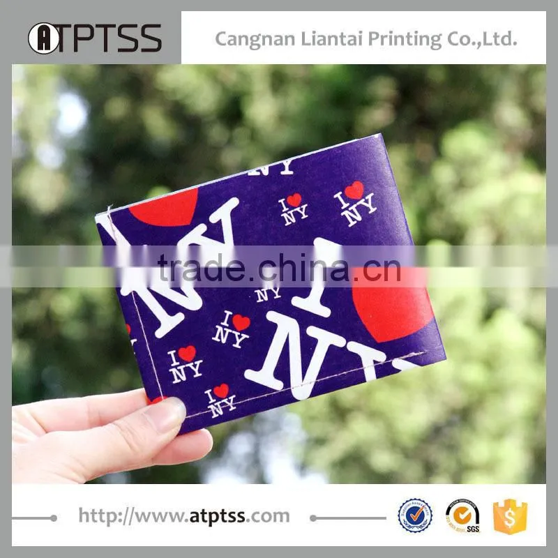 LT-I love NY billfold wallet and tyvek wallet printed wallet