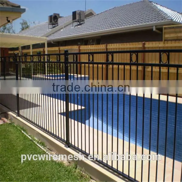 Round tube pool fence /removable fence (ISO certificasion)
