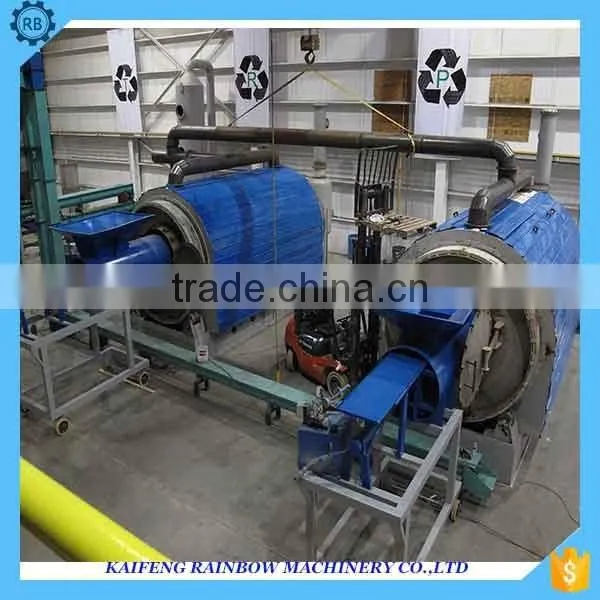 High Efficiency waste tire oil refining machine