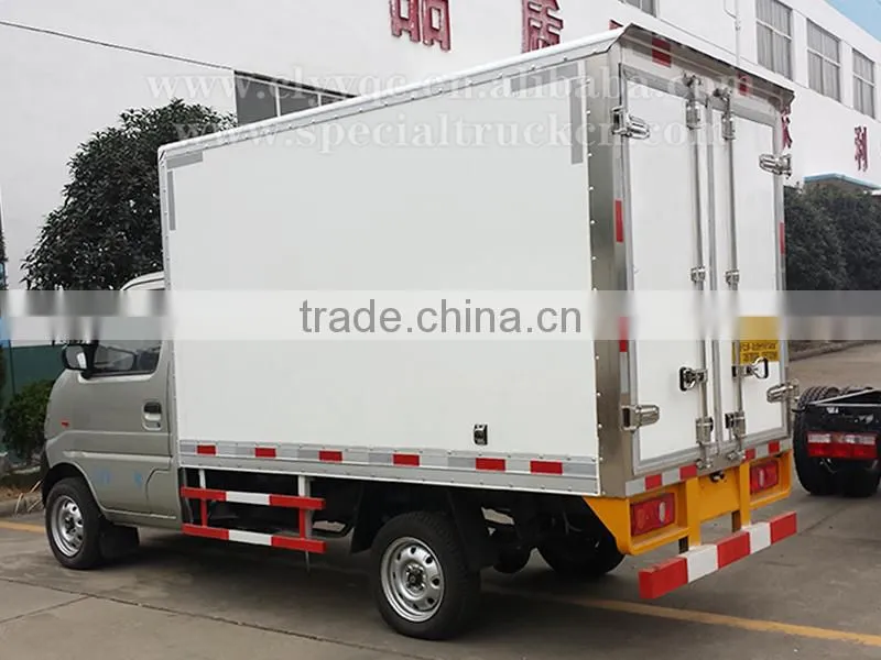 Changan mini refrigerator truck gasoline refrigeration van for sale