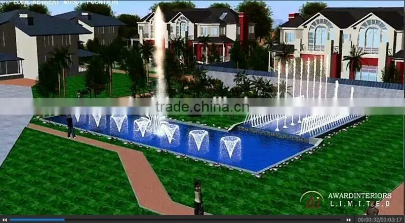 Stone garden products small music fountain in Negria