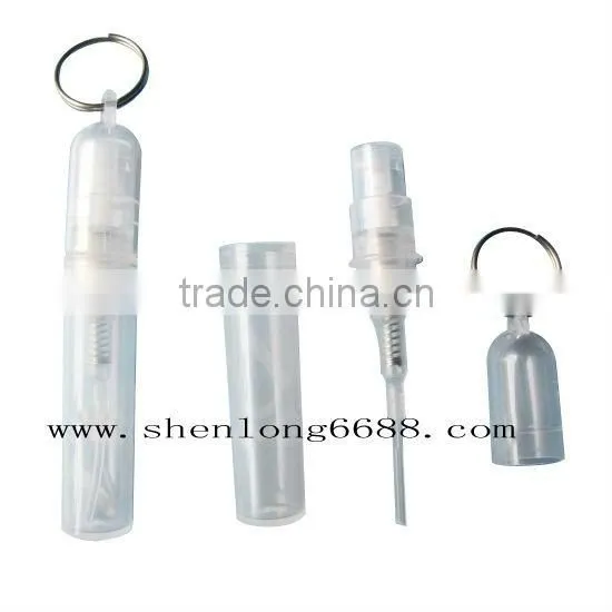 Plastic refillable perfume atomizer 5ml