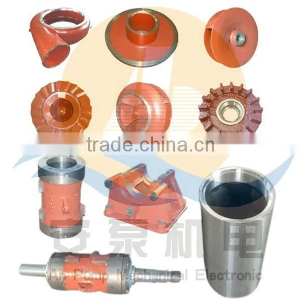rubebr slurry pump cover plate, OEM is available