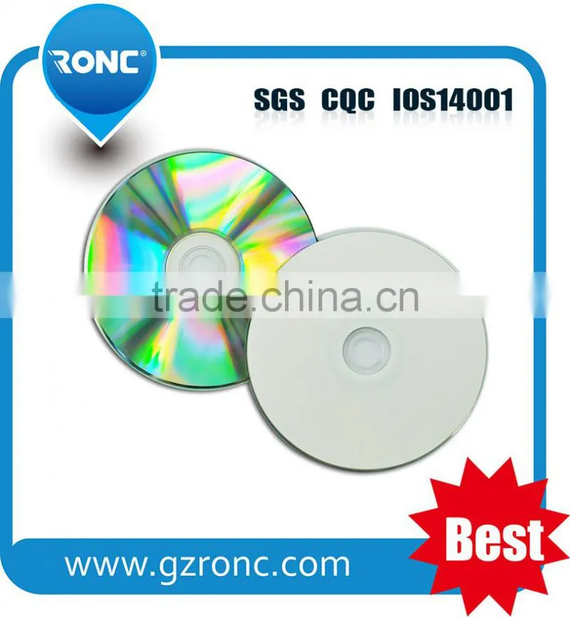 Best price audio media Disc Blank DVD R with silk printing Printable CD