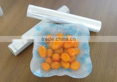 PE Cling film/transparent soft PE cling film for food packaging