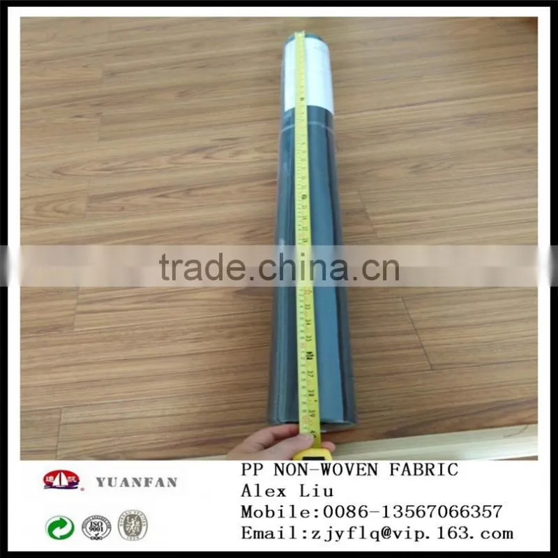 Black 100% PP non woven fabric used for agricultural gardening fabricl weed mat