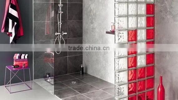 Hollow Clear and Tinted / Coloured Glass Block / Brick glass/Hollow Blocks With ISO9002/CE