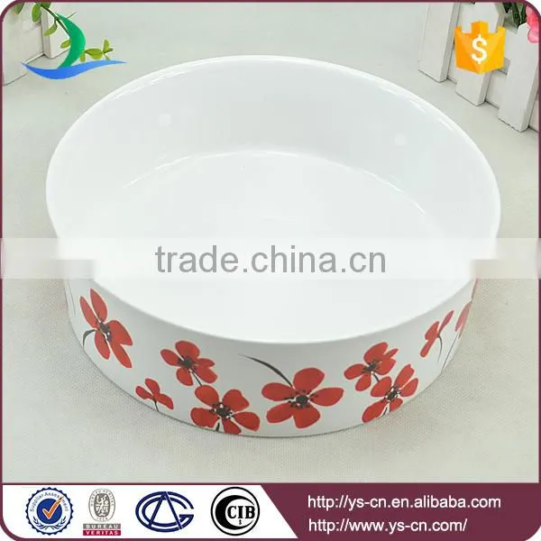Ceramic Pet Feeding Bowl For Cat Dog