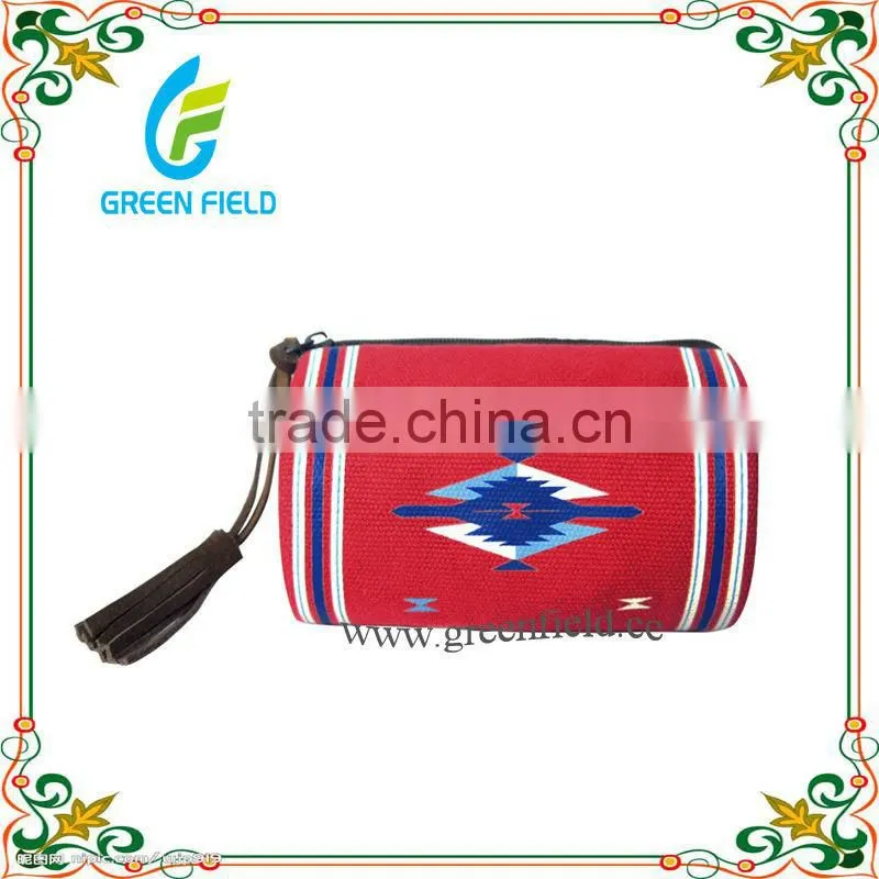 Personalized coin purse with zipper
