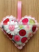 14081812 christmas wall decoration/self adhesive felt/felt sticker