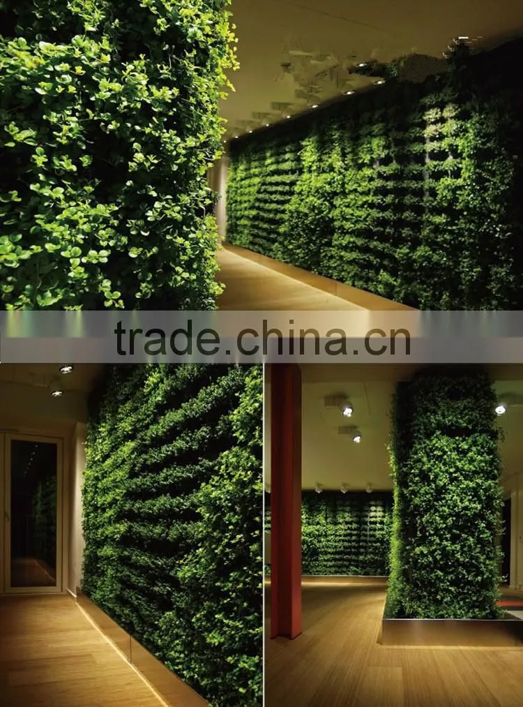 artificial green wall for office /hotel/home decoration