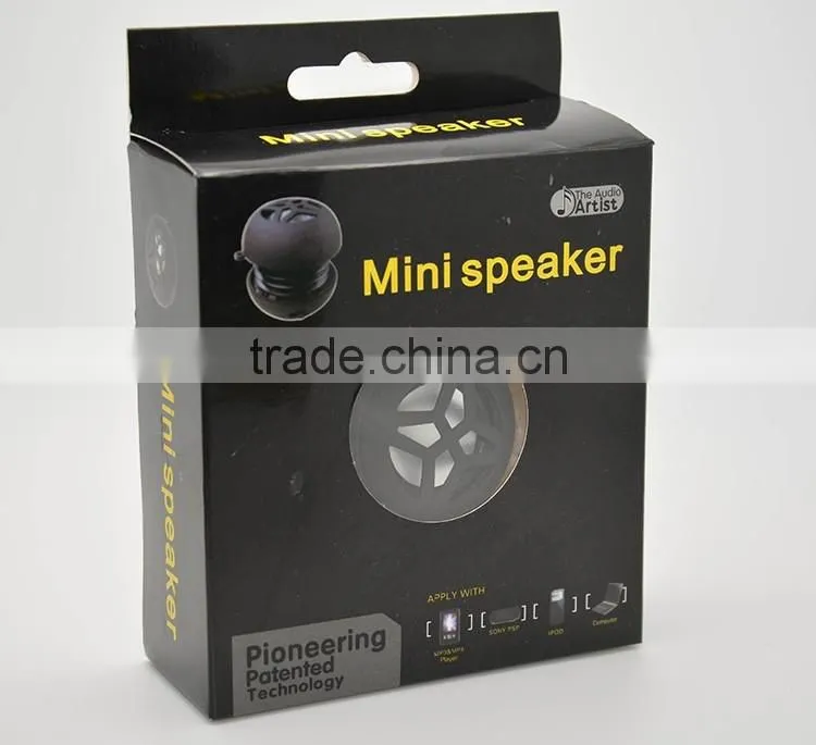 New gadget Christmas promotion gift portable laptop mini hamburger speaker